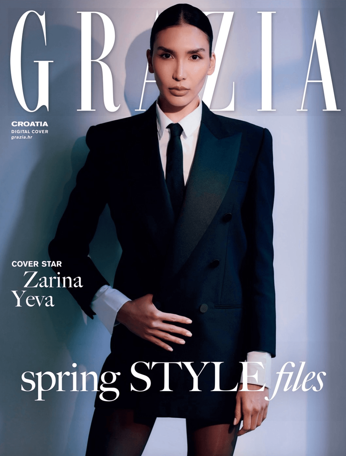 Grazia Croatia — Cover Feature — Zarina Yeva